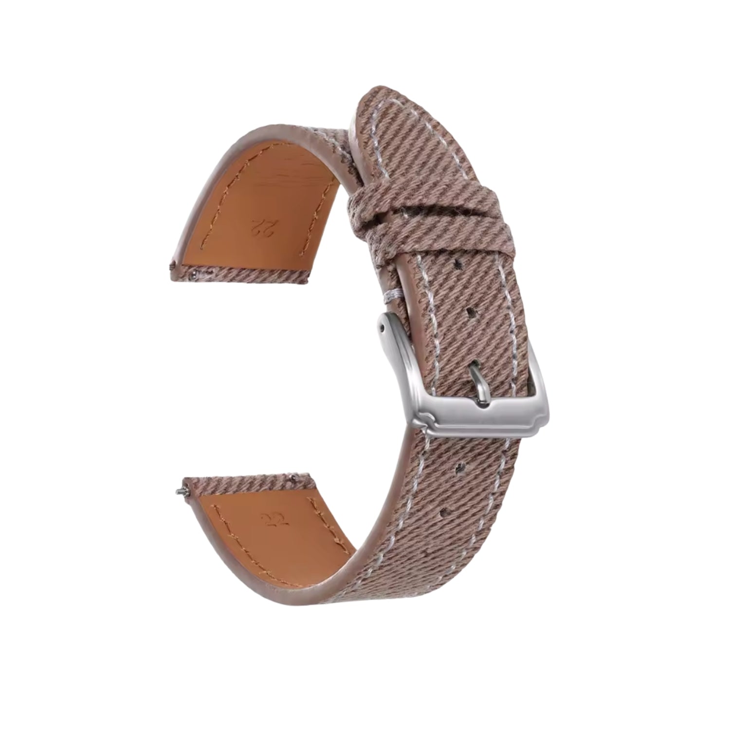 Brown Handmade Denim Watch Strap – DenimaTex™ by Helvetus® - Helvetus