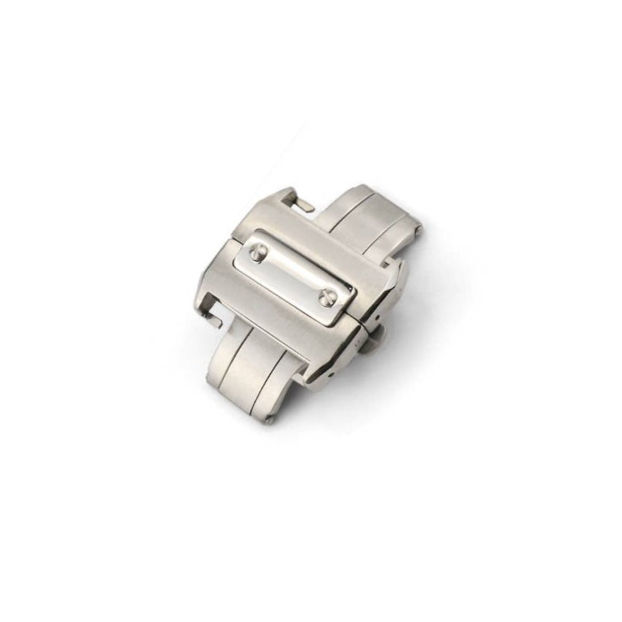 Leather Strap - For Cartier Santos 100 - Black - Helvetus