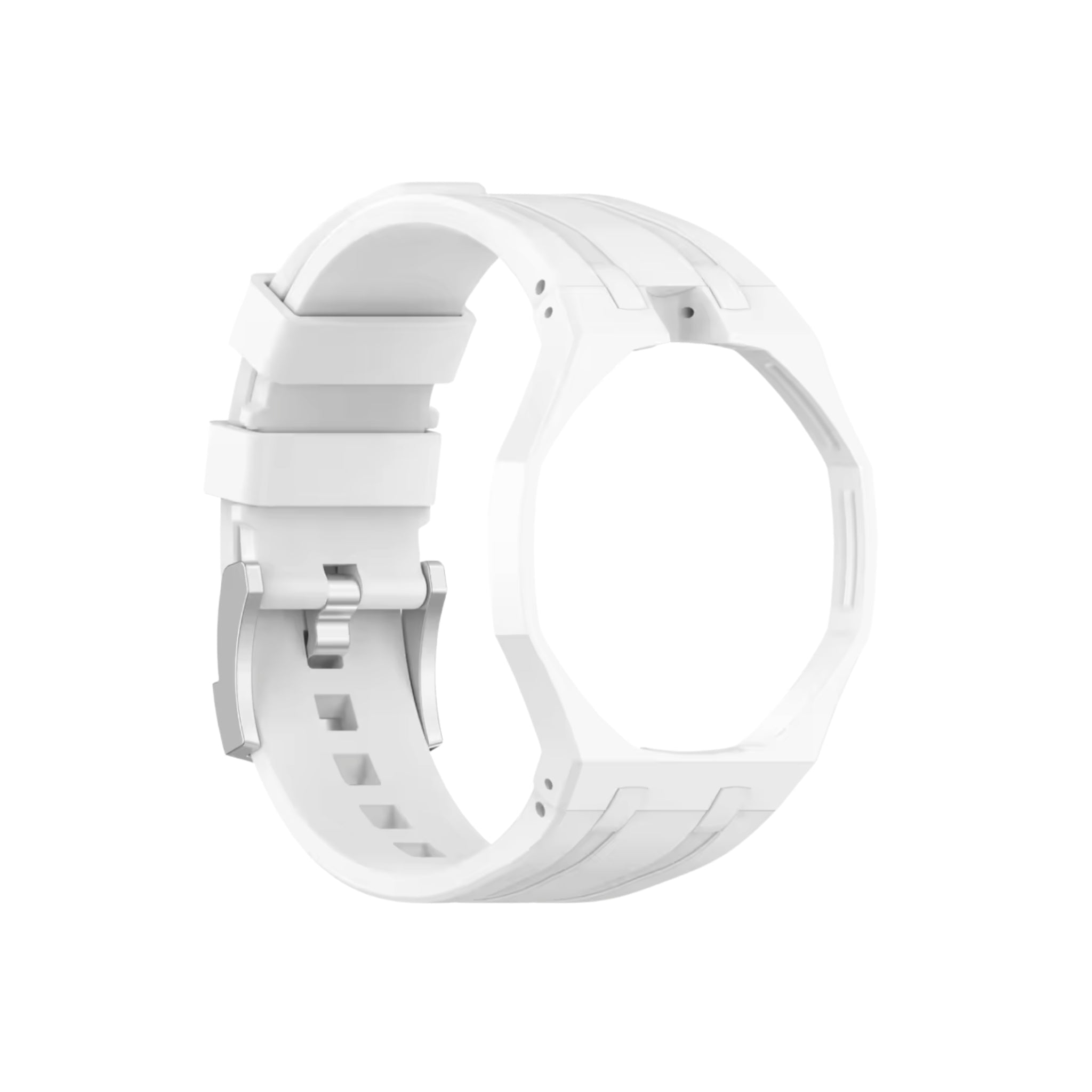Royal Pop Wrist Strap & Case — For Huit Blanc (Lépine, Crown at 12) - Helvetus