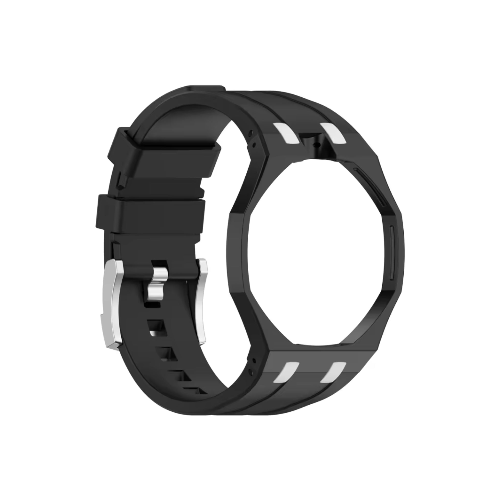 Royal Pop Wrist Strap & Case — For Ocho Negro (Lépine, Crown at 12) - Helvetus