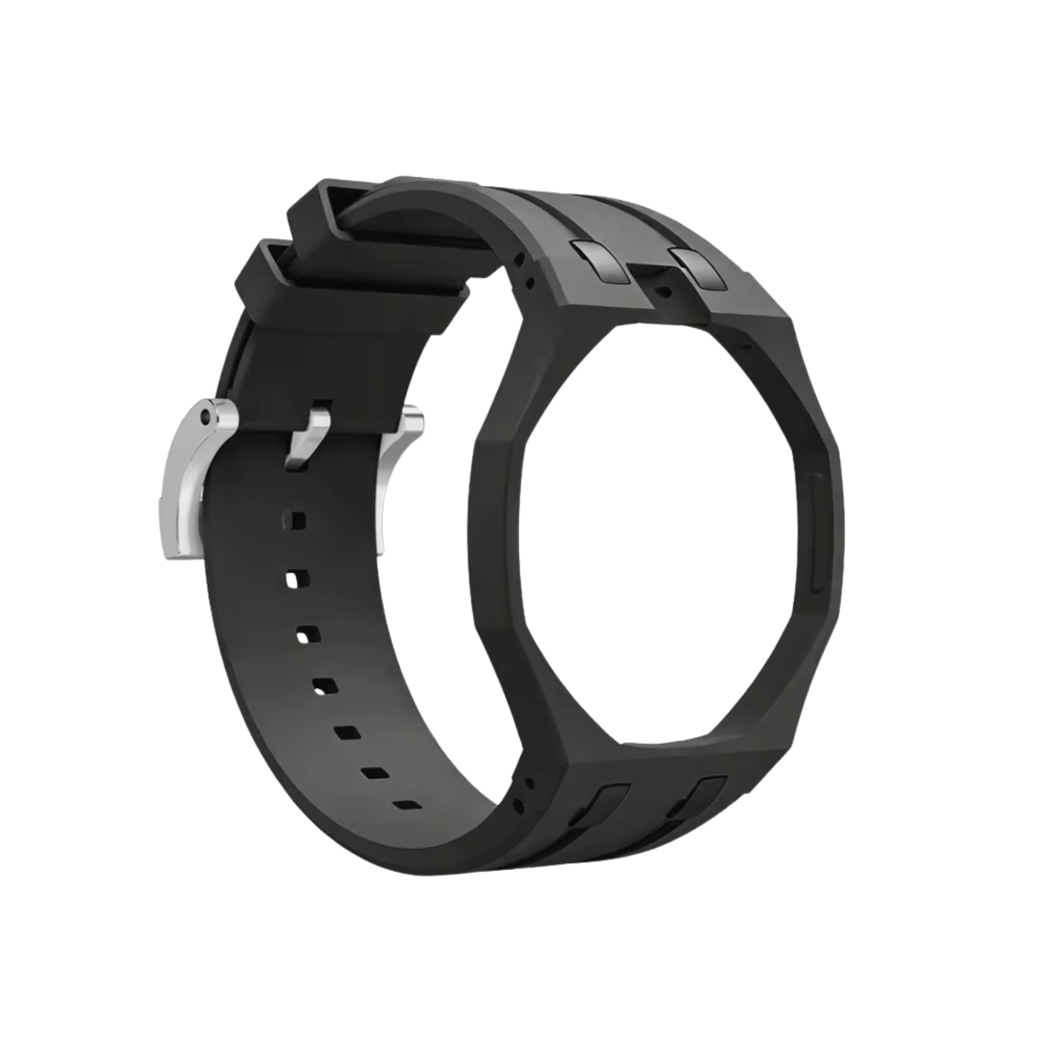 Royal Pop Wrist Strap & Case — For Ocho Negro (Lépine, Crown at 12) - Helvetus