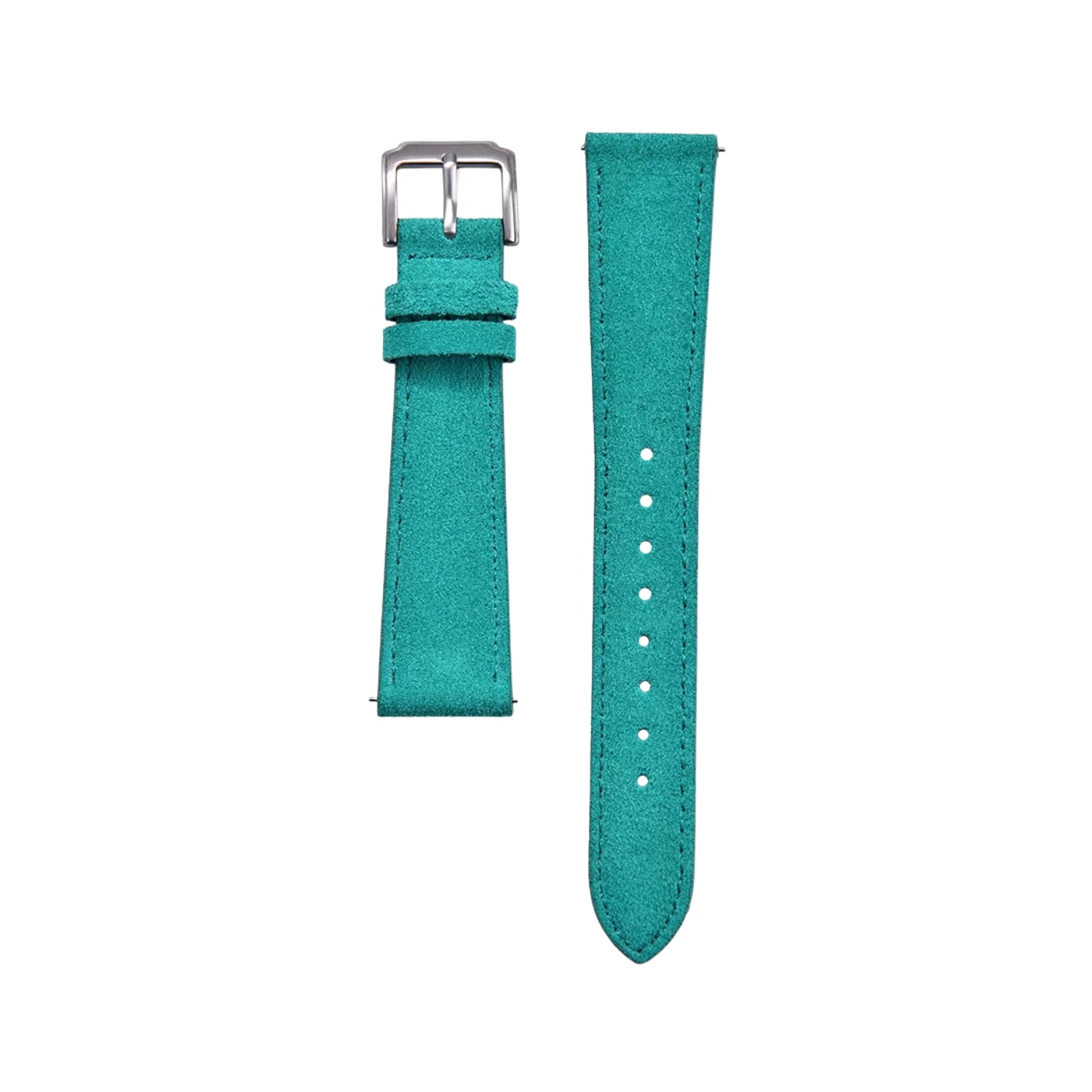 Suede Leather Watch Strap – Turquoise – Helvetus® - Helvetus