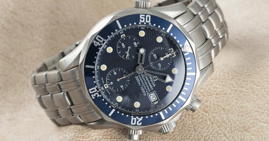 Omega Seamaster Diver 300M Chronograph Titanium 2298.80.00 Strap Guide – Best Rubber Straps & Fit - Helvetus