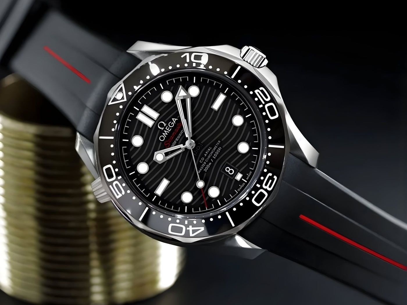 Omega Seamaster Diver 300M Strap Guide - Helvetus