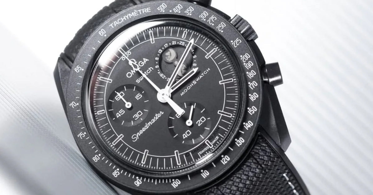 Omega X Swatch MoonSwatch Mission to the Moonphase New Moon Strap Guide – Best Rubber Straps & Fit - Helvetus