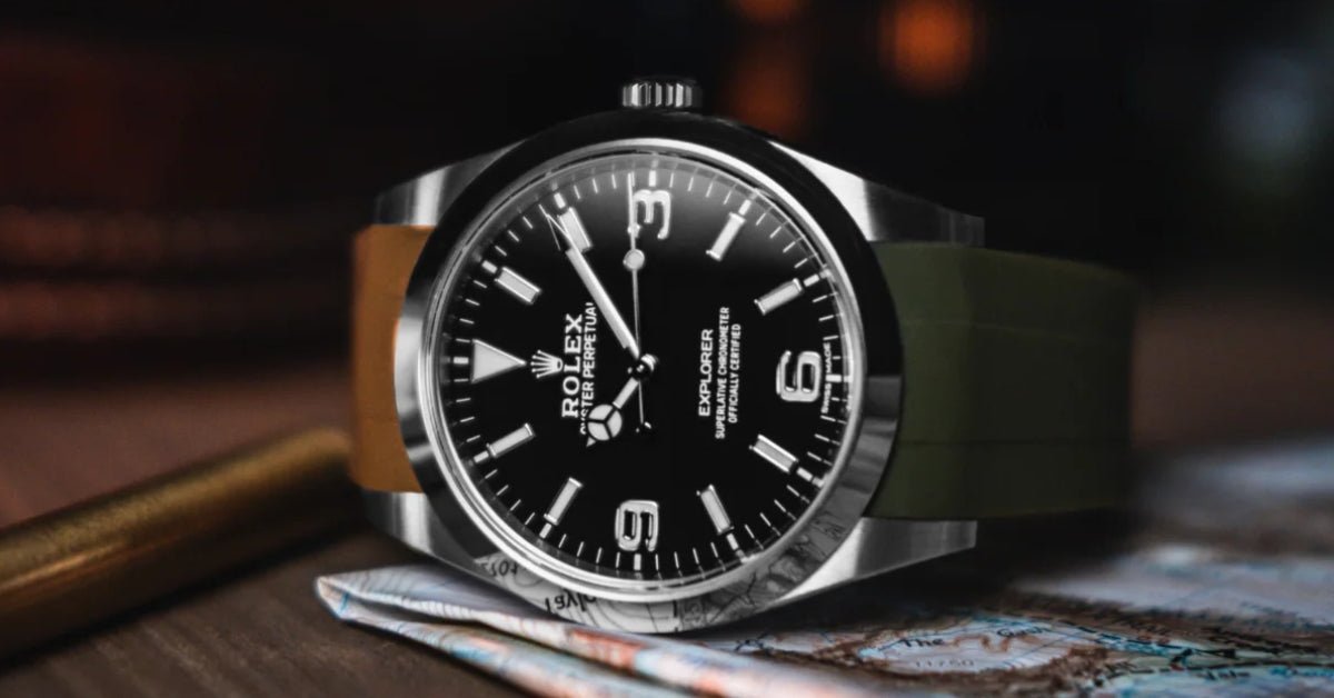 Rolex Explorer I 14270 Strap Guide: Best Rubber Straps for 36mm - Helvetus