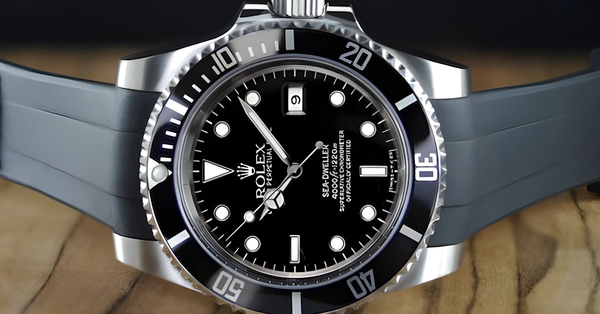 Rolex Sea-Dweller 116600 Strap Guide: Best Rubber Straps That Fit - Helvetus