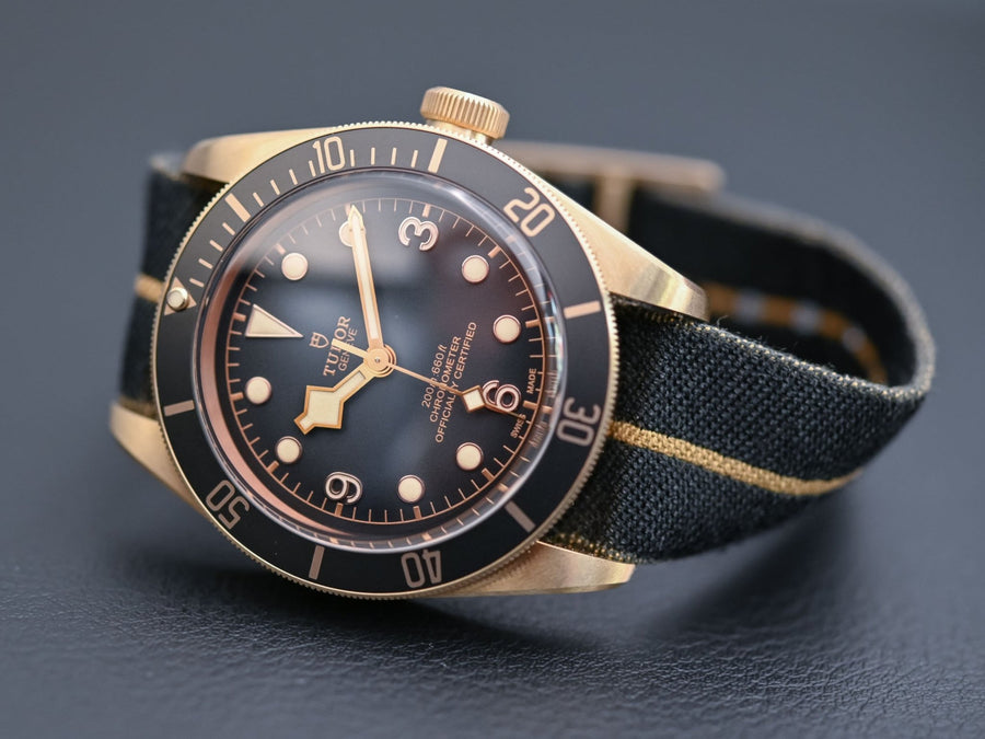 Tudor Black Bay Bronze 79250BA Strap Guide and Best Picks (23mm) - Helvetus