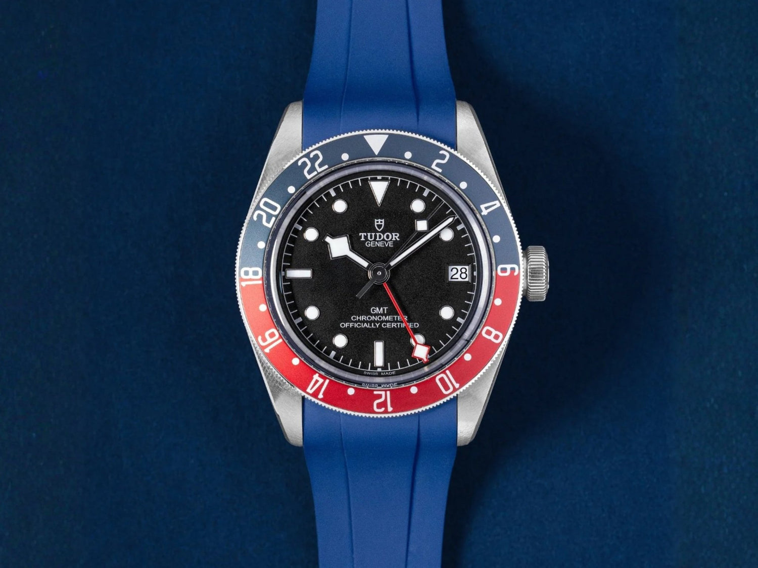 Tudor Black Bay GMT Pepsi 79830RB Best Strap Guide - Helvetus