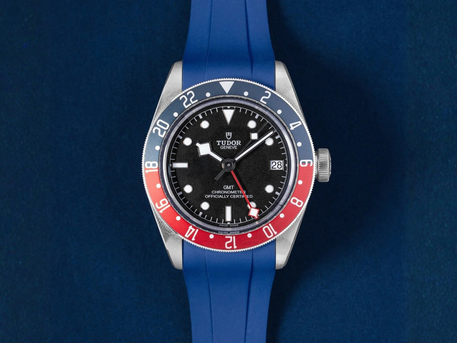 Tudor Black Bay GMT Pepsi 79830RB Best Strap Guide - Helvetus