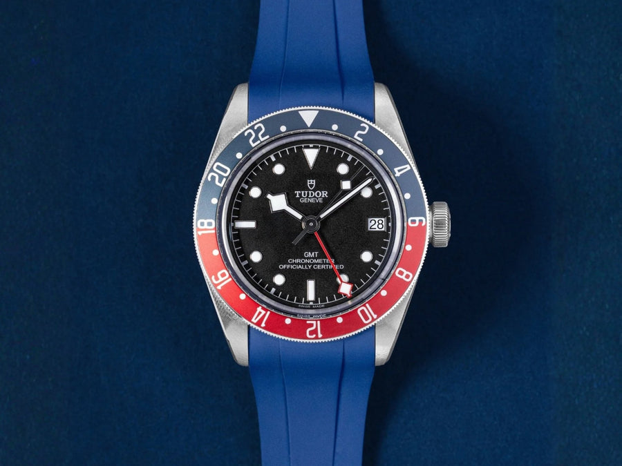 Tudor Black Bay GMT Pepsi 79830RB Best Strap Guide - Helvetus