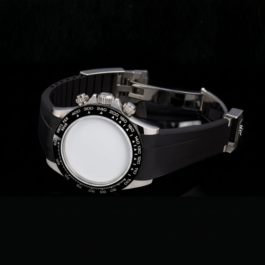 Rubber Watch Straps with Deployant Clasp - Helvetus