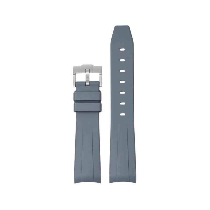 Rubber Strap – For Hamilton Khaki Field - Grey