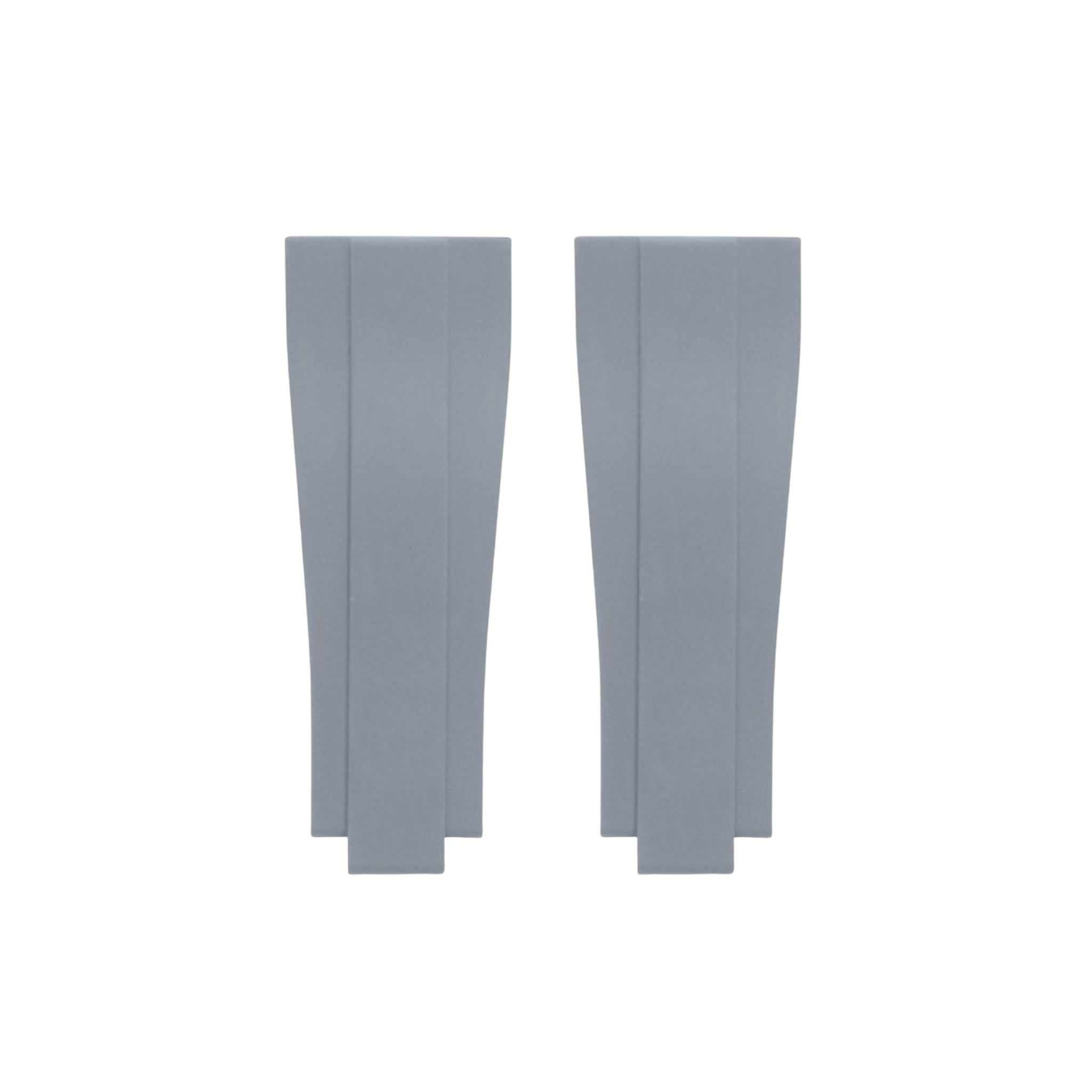 Gray FKM Rubber Strap for Rolex Oysterflex – Daytona, Yacht-Master & Sky-Dweller - Helvetus