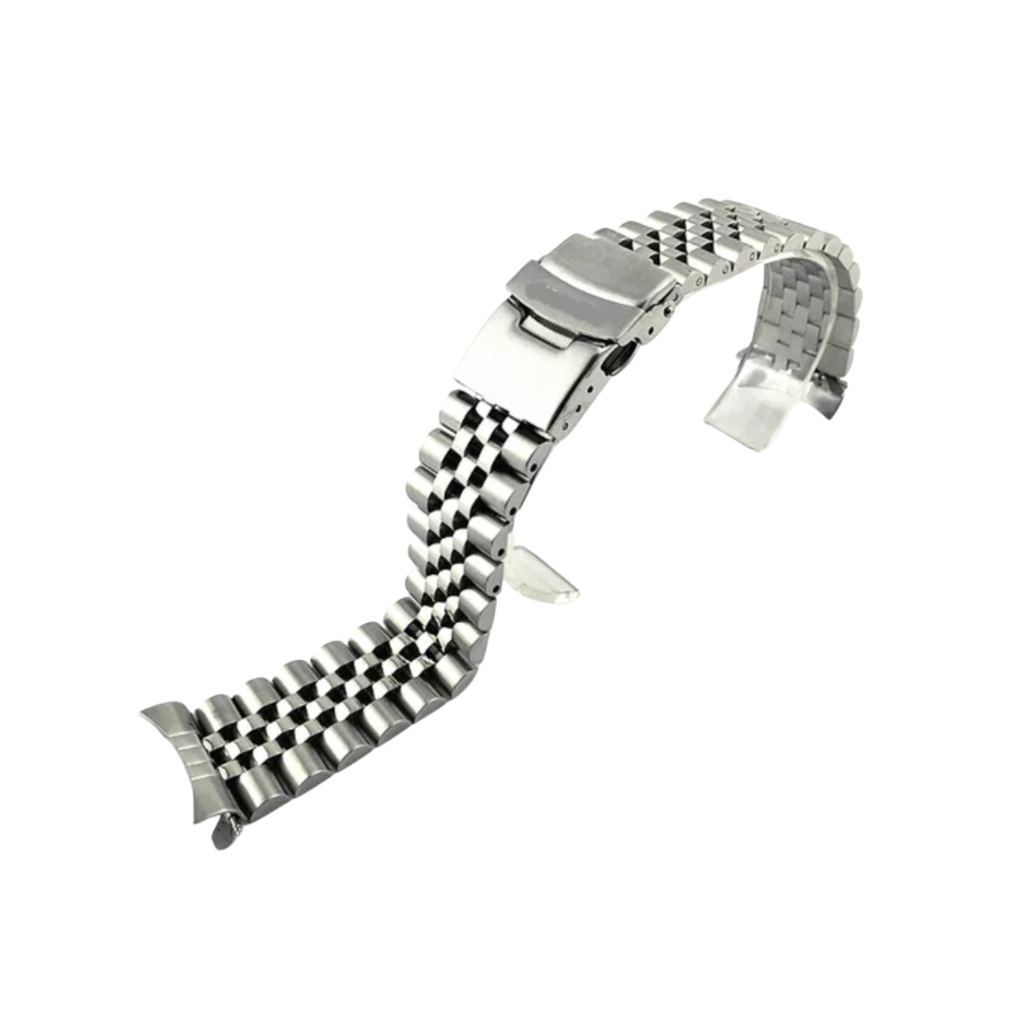 Jubilee Strap - For Seiko - Premium Stainless Steel Silver - Helvetus