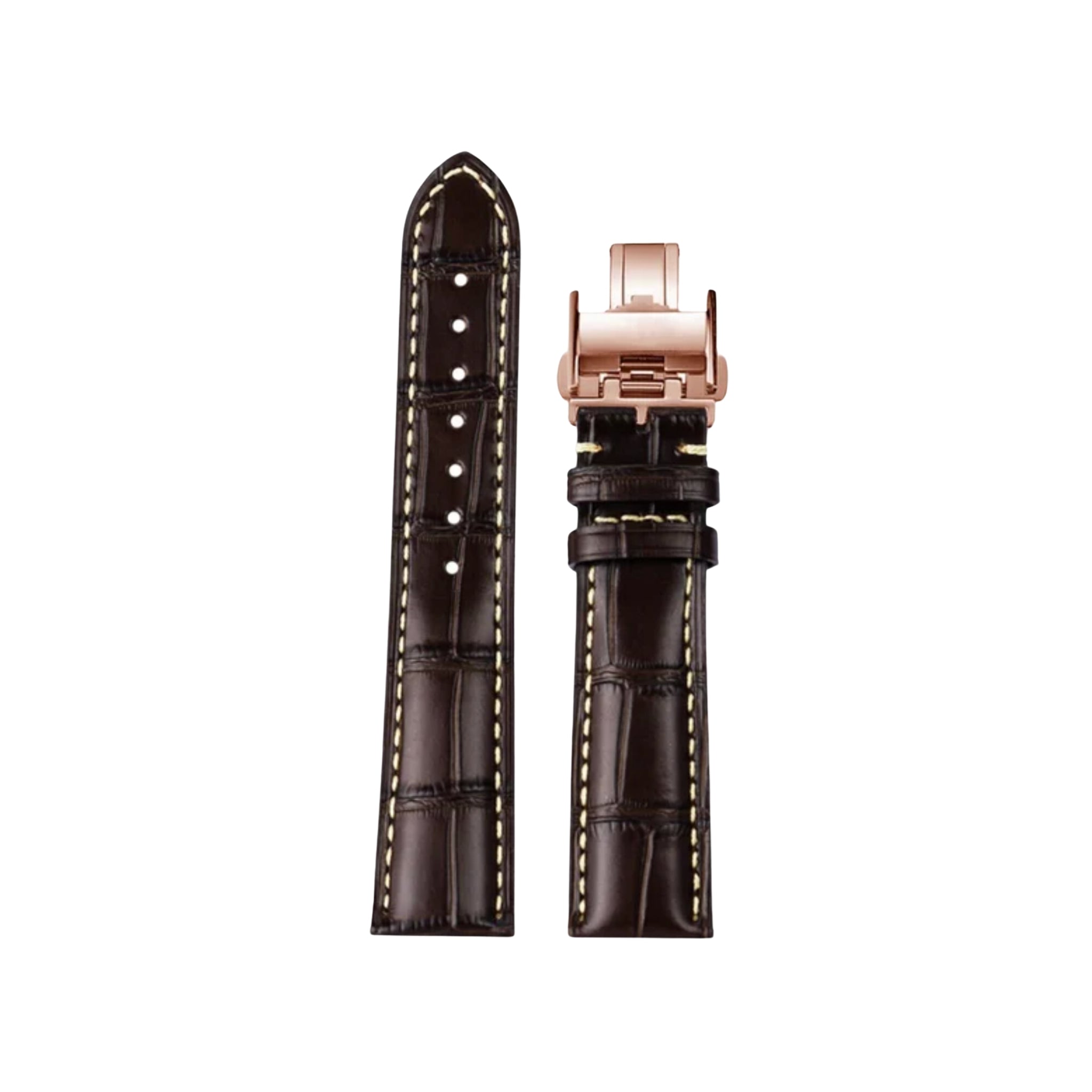 Leather Strap - For Longines Master Collection - Brown - Helvetus