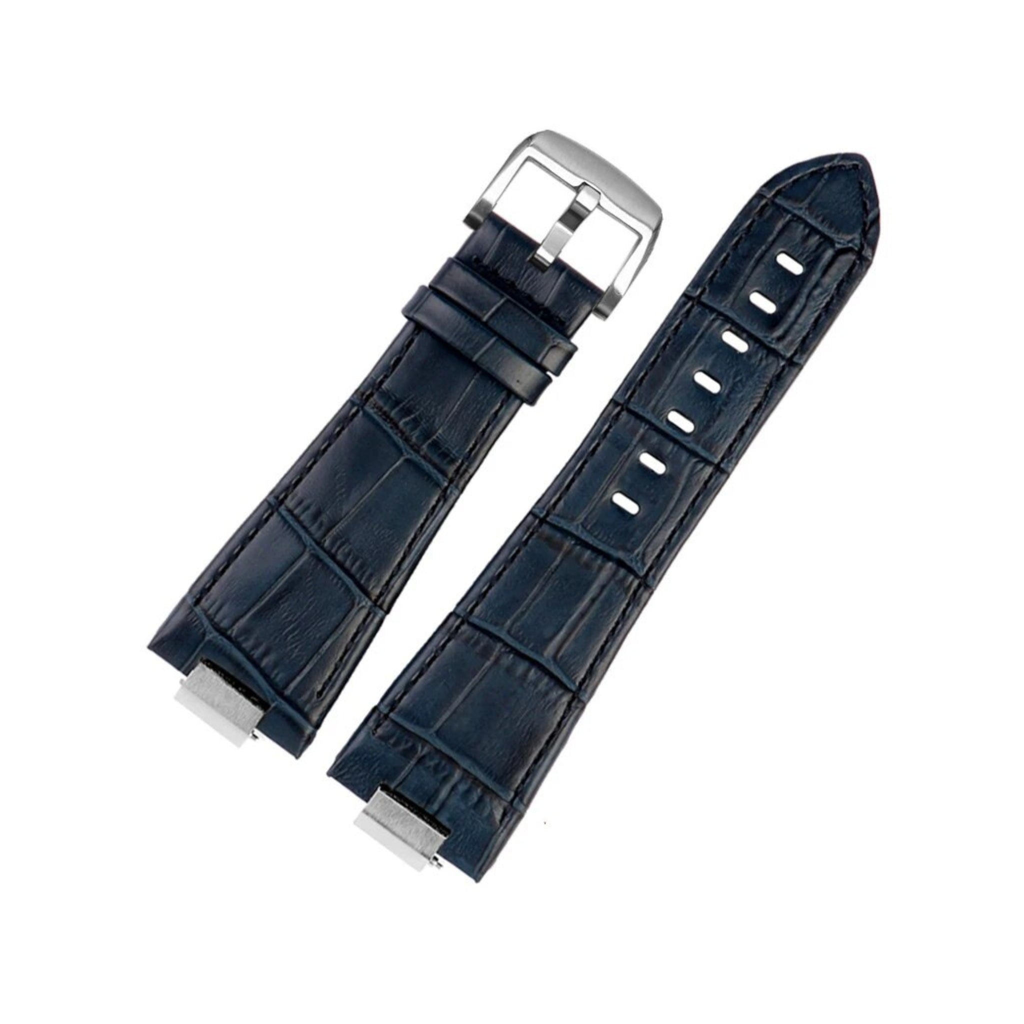 Leather Strap for Tissot PRX - Classic Blue - Helvetus