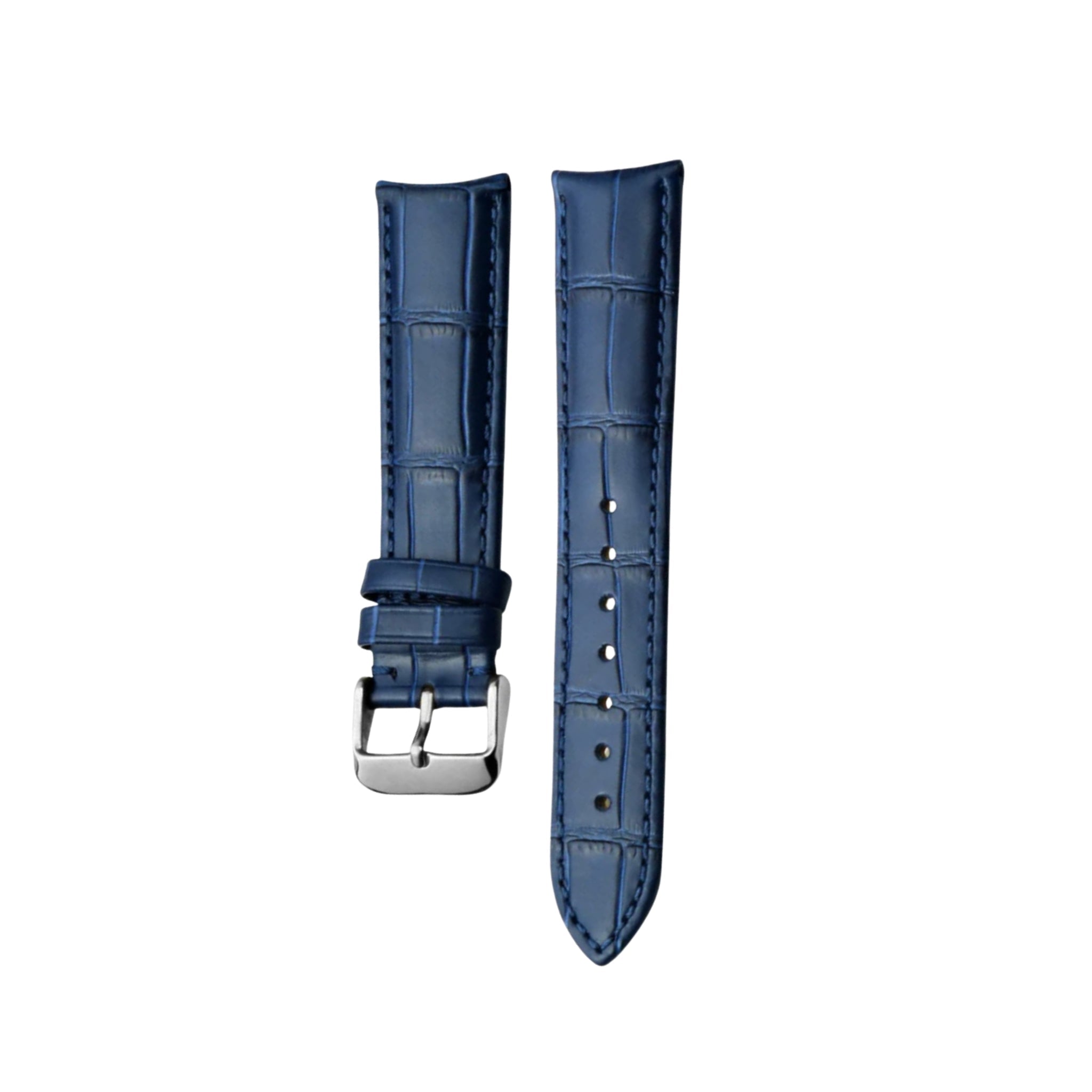 Leather Strap - For Vacheron Constantin Patrimony & Traditionnelle and other Models - Blue - Helvetus