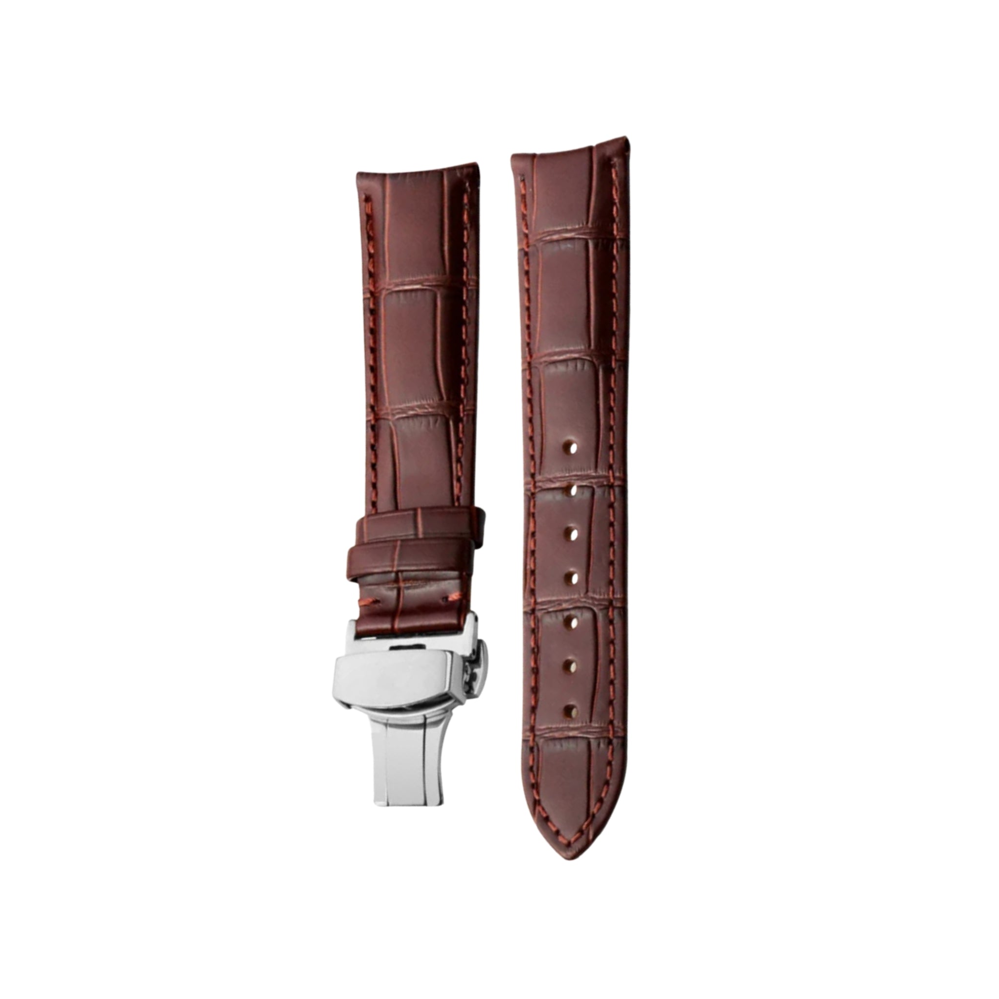 Leather Strap - For Vacheron Constantin Patrimony & Traditionnelle and other Models - Brown - Helvetus