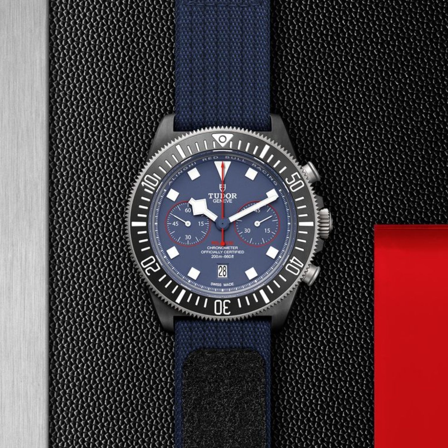 Nylon Strap - For Tudor Pelagos FXD - Navy Blue - Helvetus