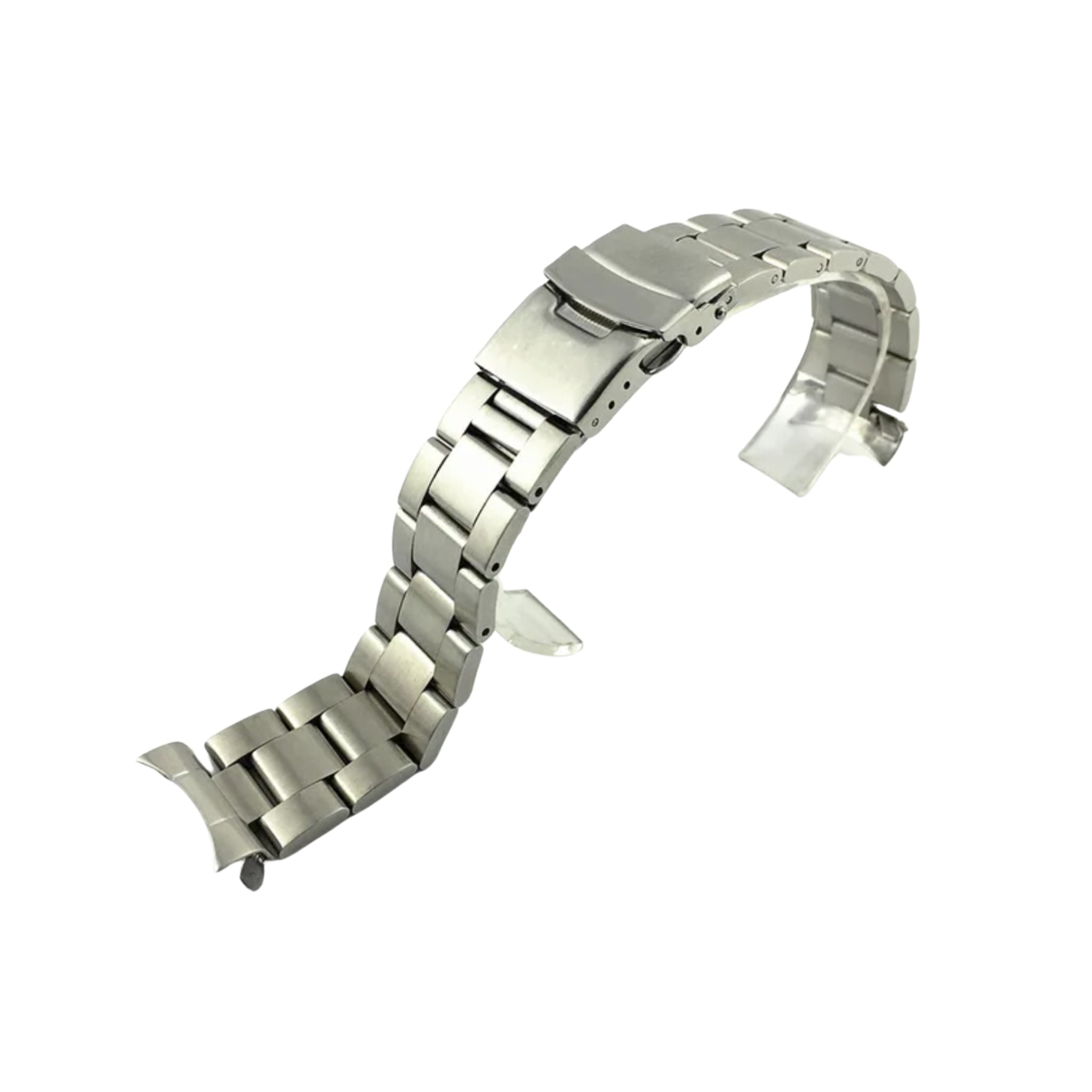 Oyster Strap - For Seiko - Premium Stainless Steel Silver - Helvetus