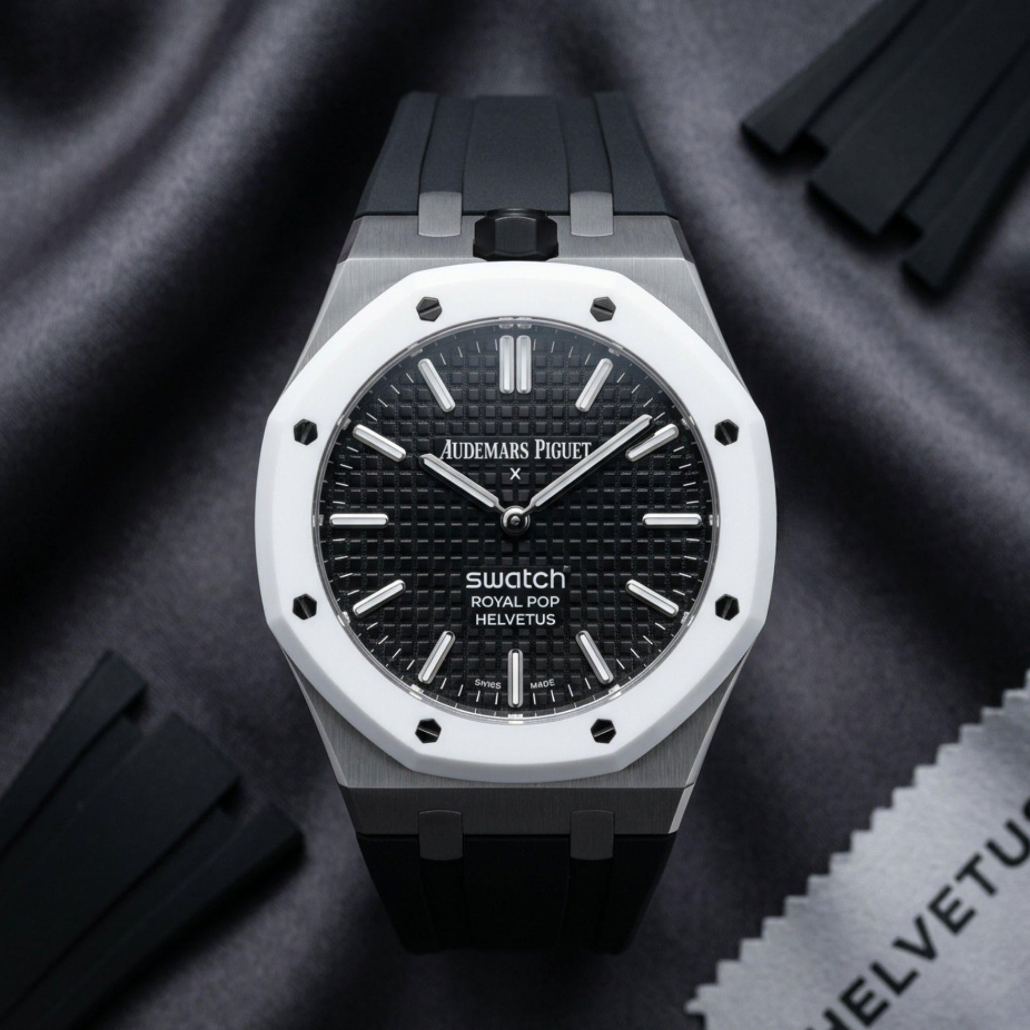 Royal Pop Adapter Kit & Rubber Strap for AP × Swatch – Helvetus® - Helvetus