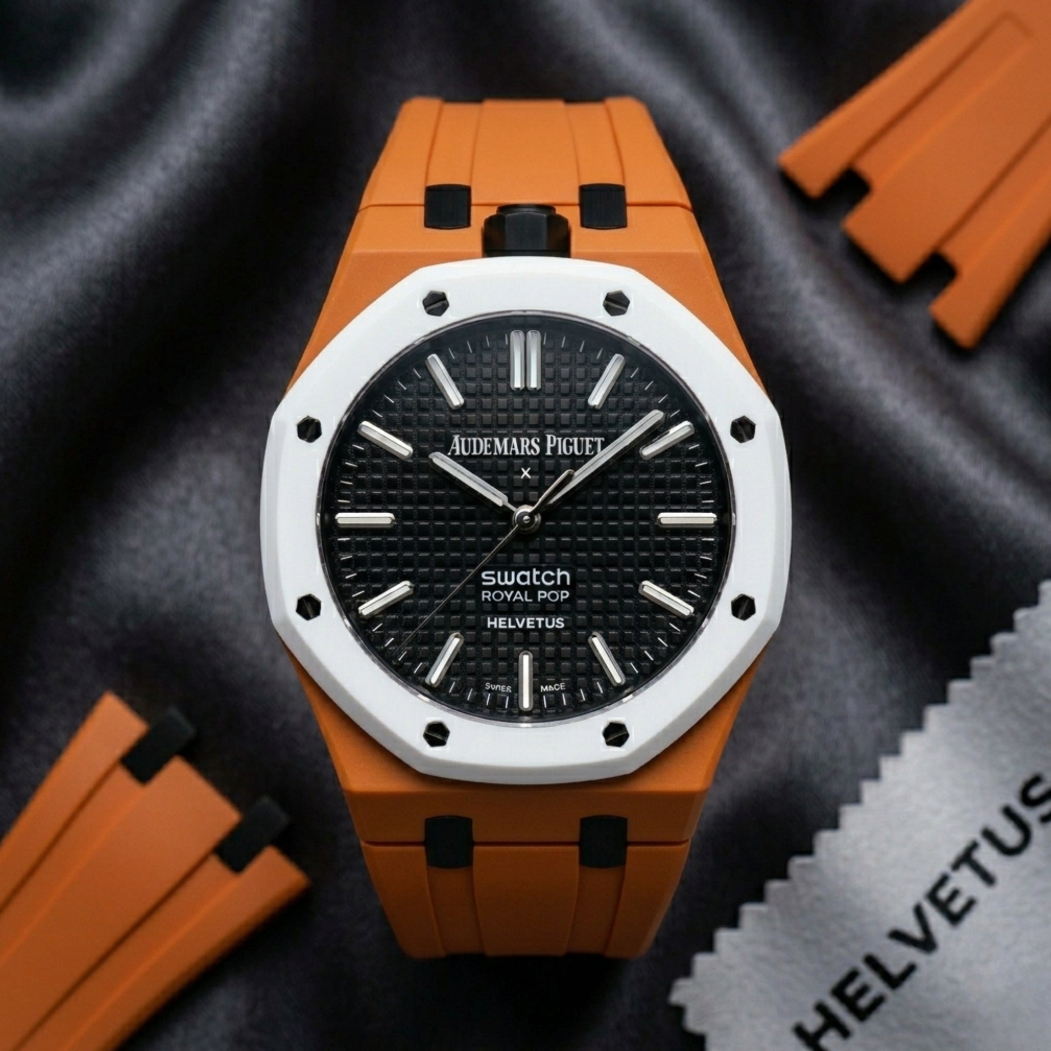 Royal Pop Adapter Kit & Rubber Strap for AP × Swatch – Helvetus® - Helvetus