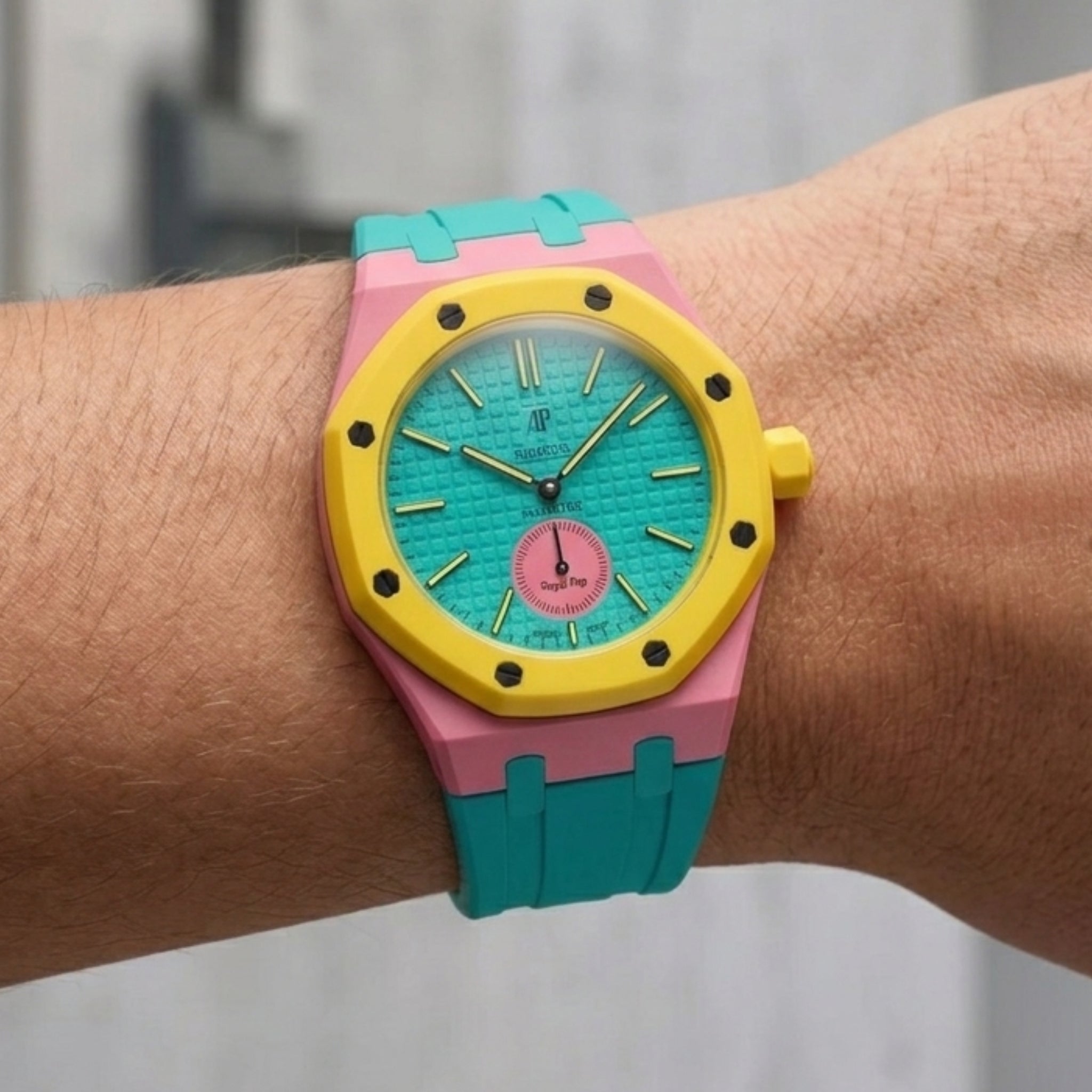 Royal Pop Wrist Strap & Case — For Otg Roz (Savonnette, Crown at 3) - Helvetus
