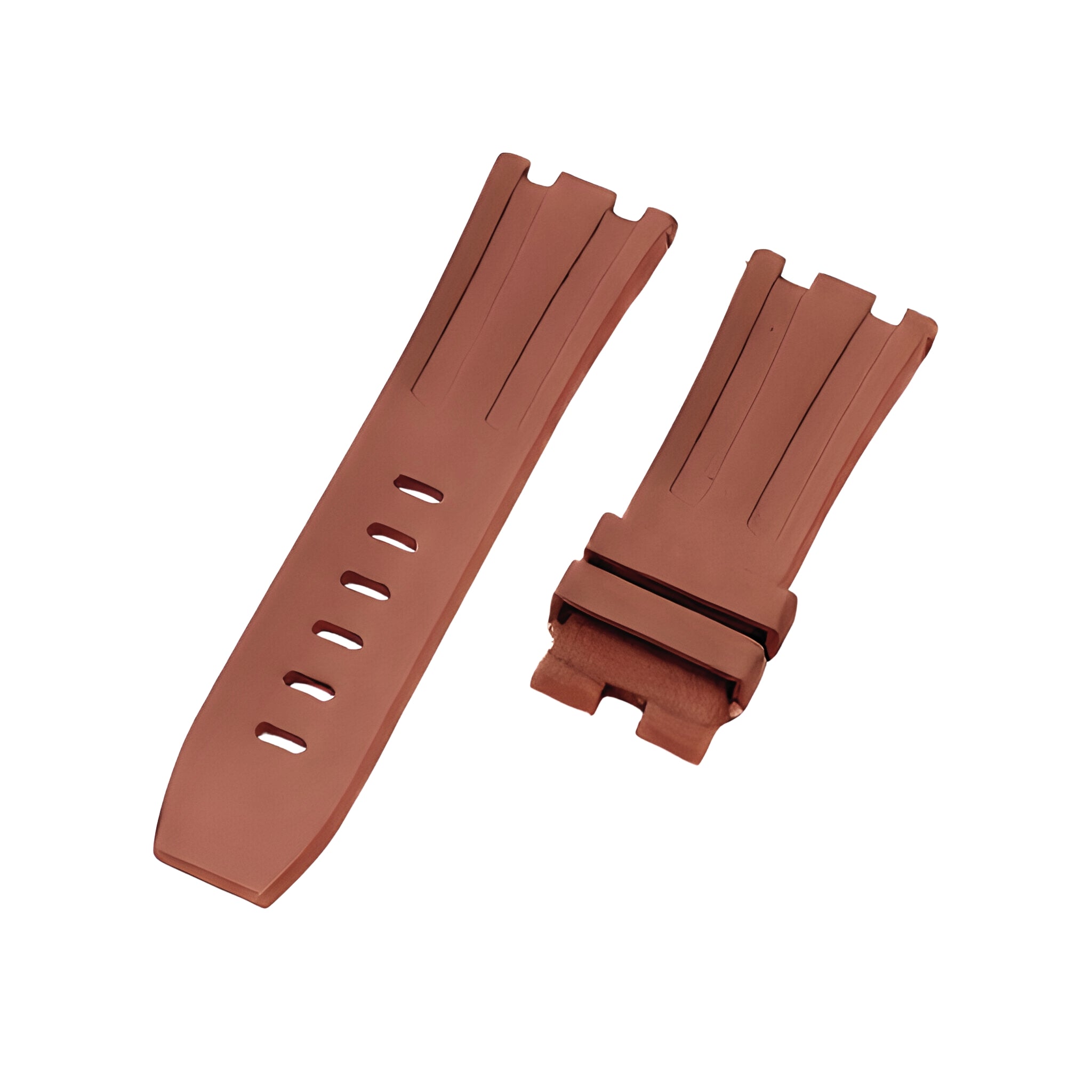 Rubber Strap - For all AP Offshore 44mm - Brown - Helvetus