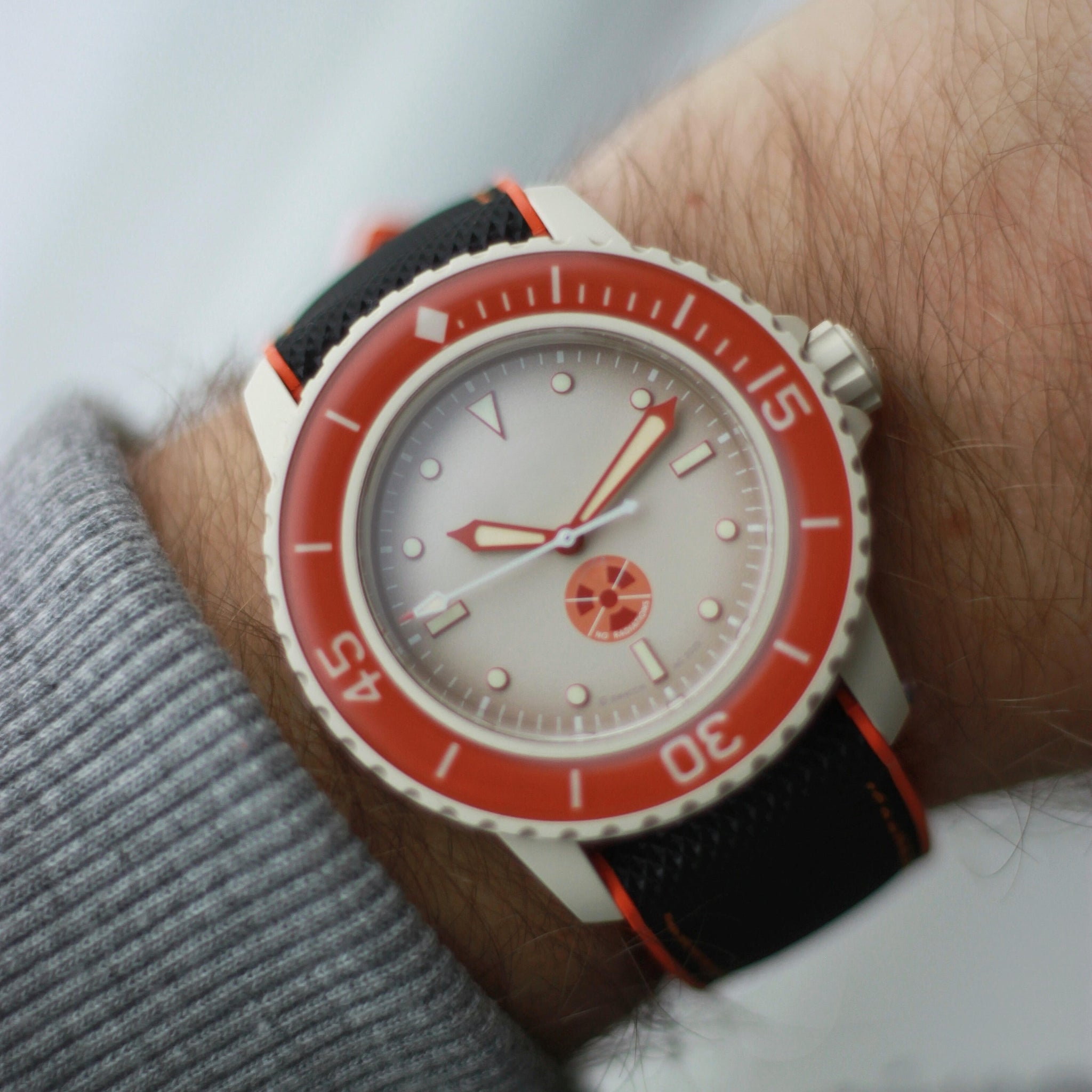 Rubber Strap - For Blancpain X Swatch - Reynard Combo - Helvetus