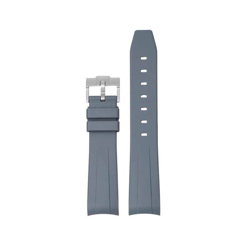 Rubber Strap – For Hamilton Khaki Field (38mm/40mm/42mm) - Grey - Helvetus