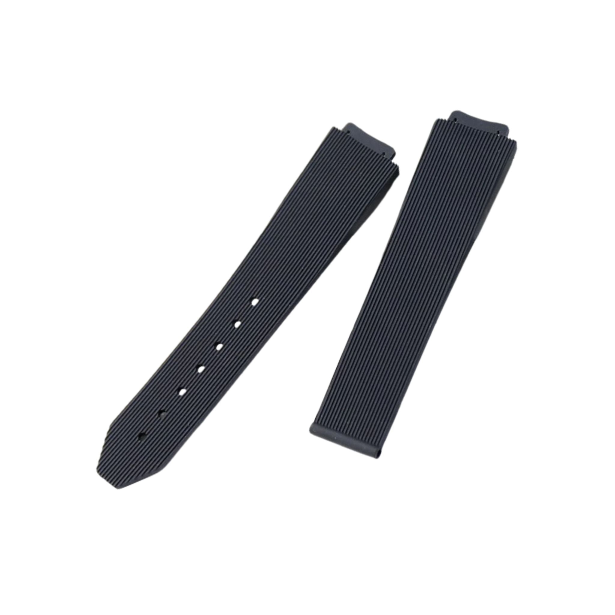 Rubber Strap - For Hublot Female Model - Black - Helvetus