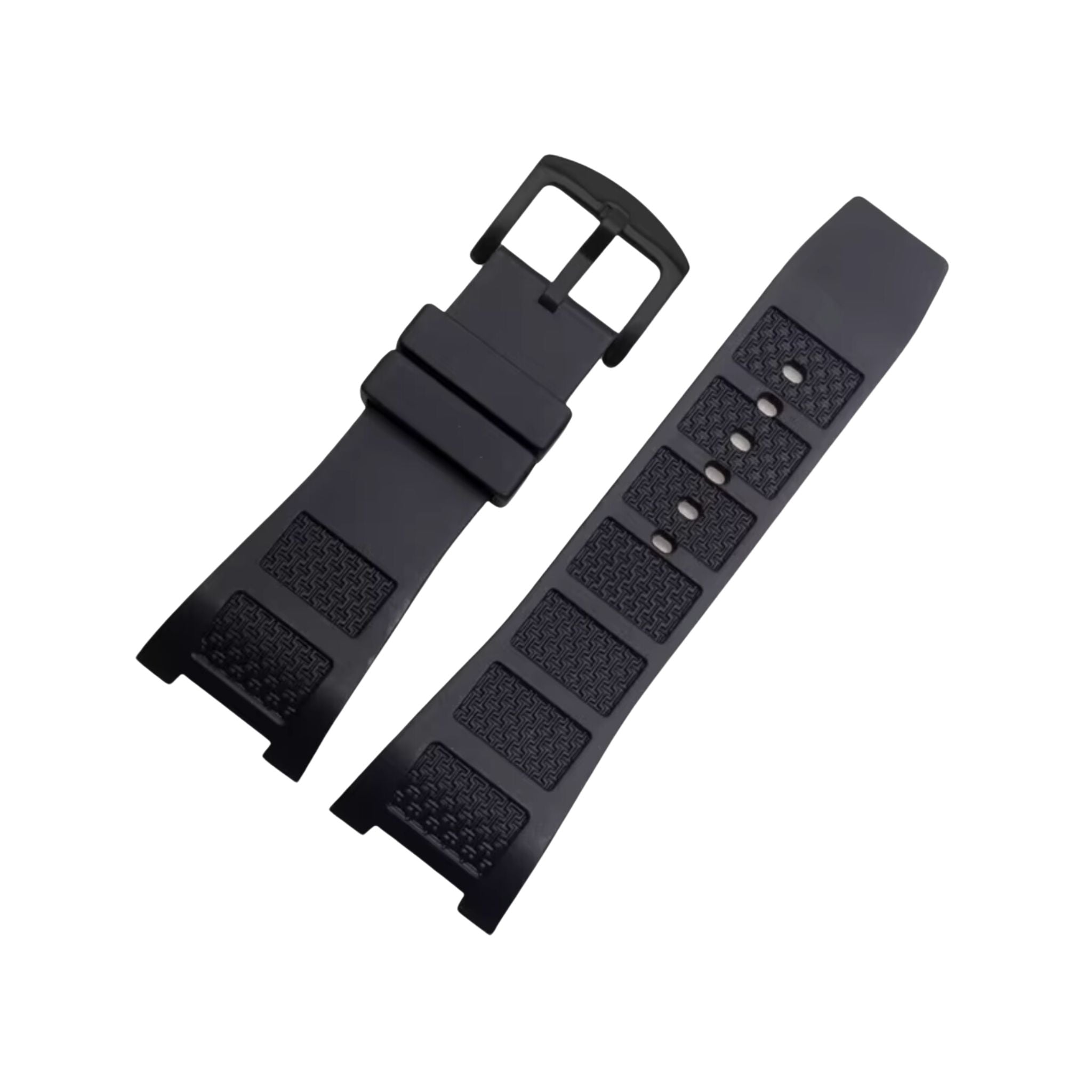 Rubber Strap - For IWC Ingenieur - Black - Helvetus