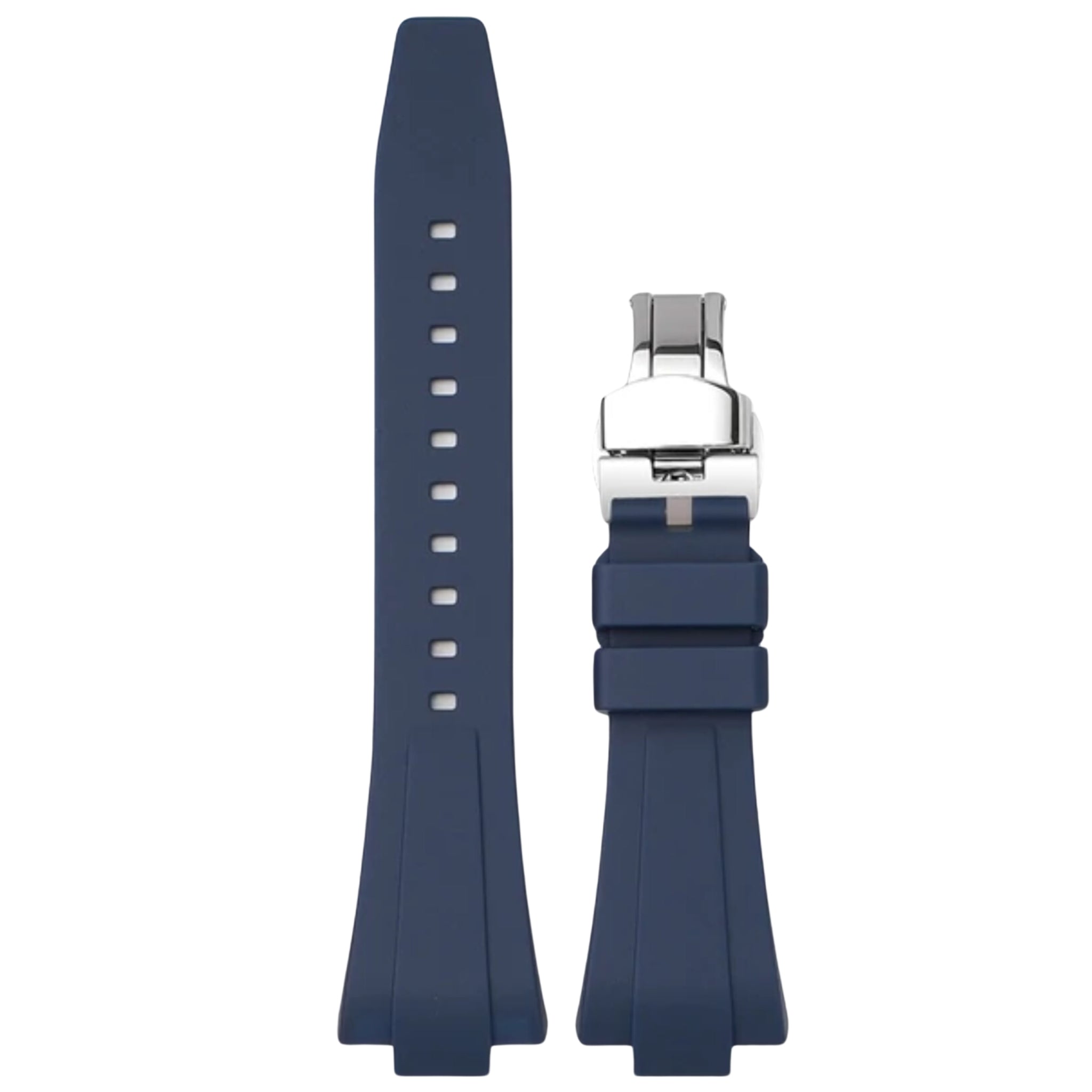 Rubber Strap - For Tissot PRX - Navy Blue - Helvetus