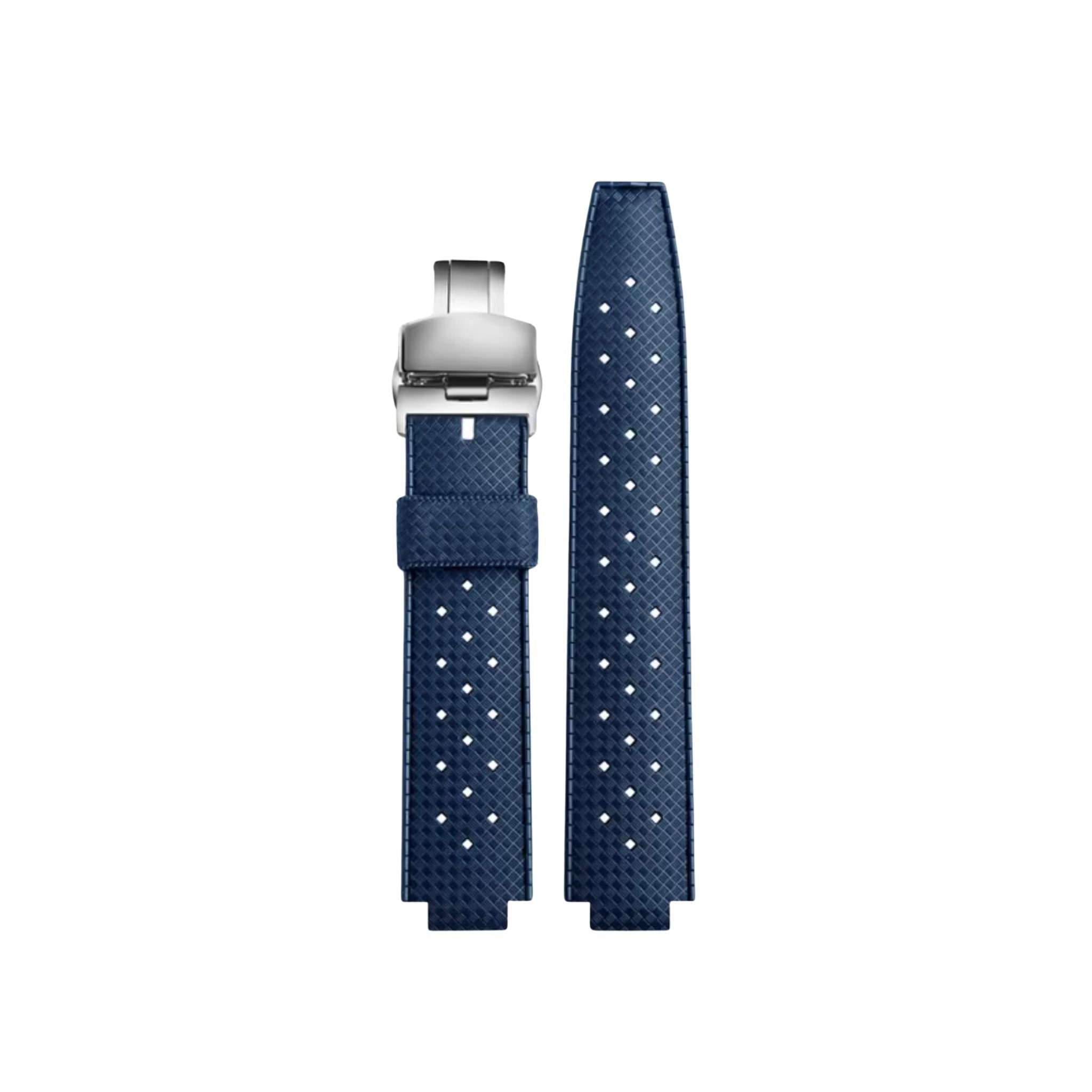 Rubber Strap - For Tudor Pelagos 25500 / 25600 - Blue - Helvetus