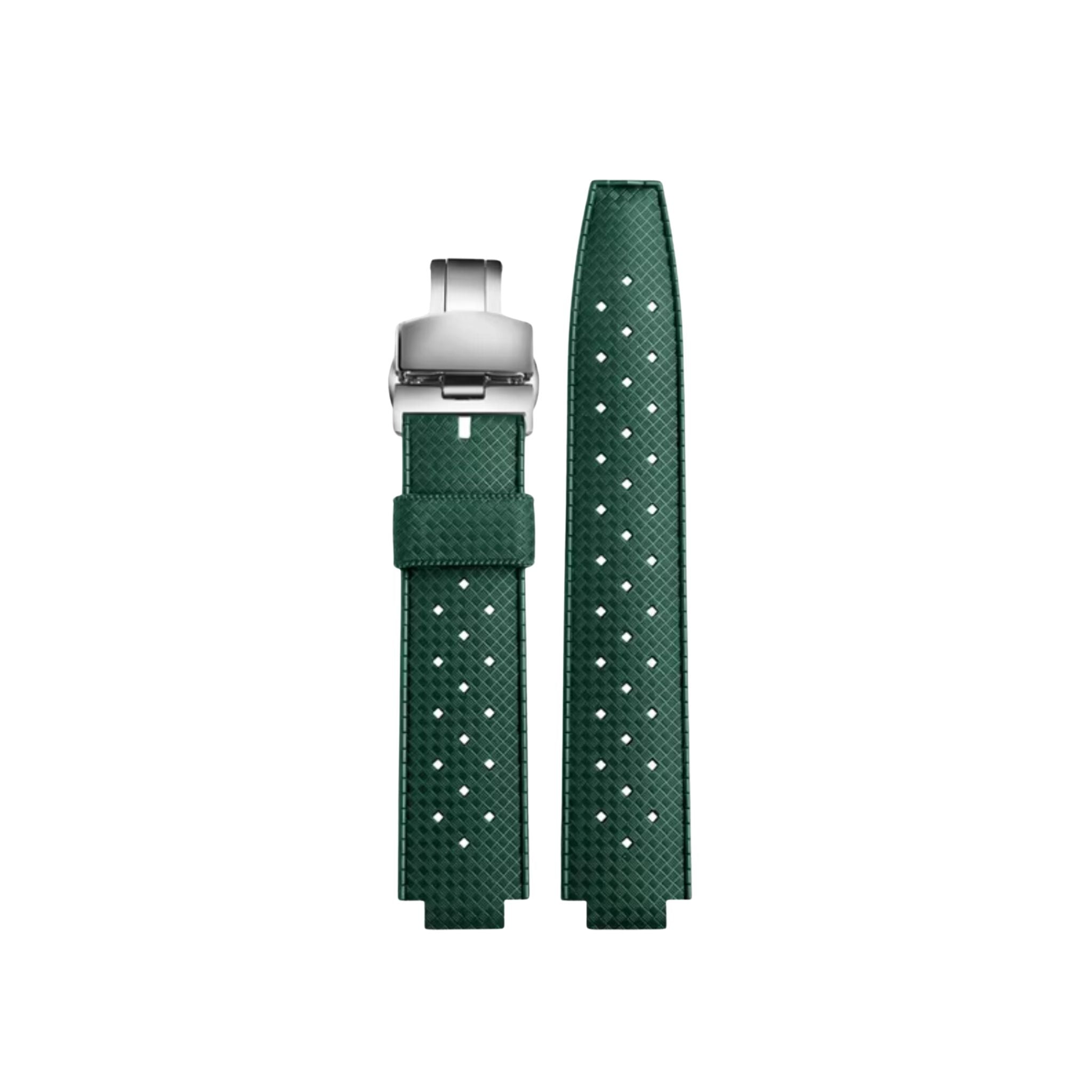 Rubber Strap - For Tudor Pelagos 25500 / 25600 - Green - Helvetus