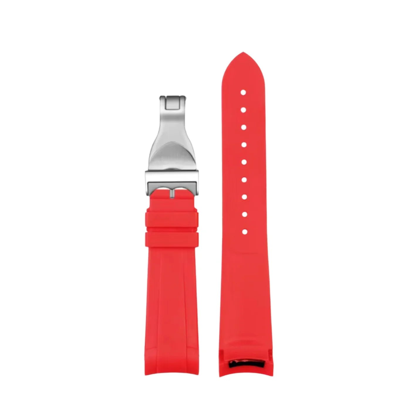 Rubber Strap - For Tudor Pelagos 42 - Red - Helvetus